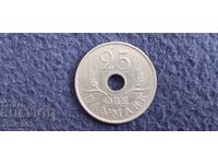 Denmark 25 øre 1967