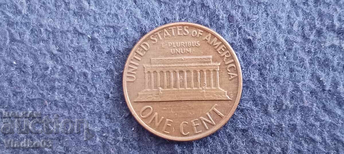SUA 1 cent 1980