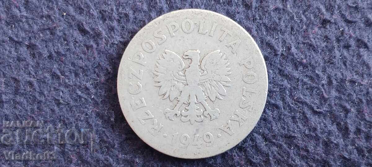 Πολωνία 50 γρόσια 1949 με τιμή € 0.24 | 0.47 BGN