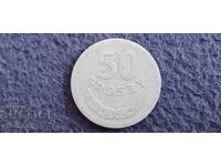Полша 50 гроша 1949