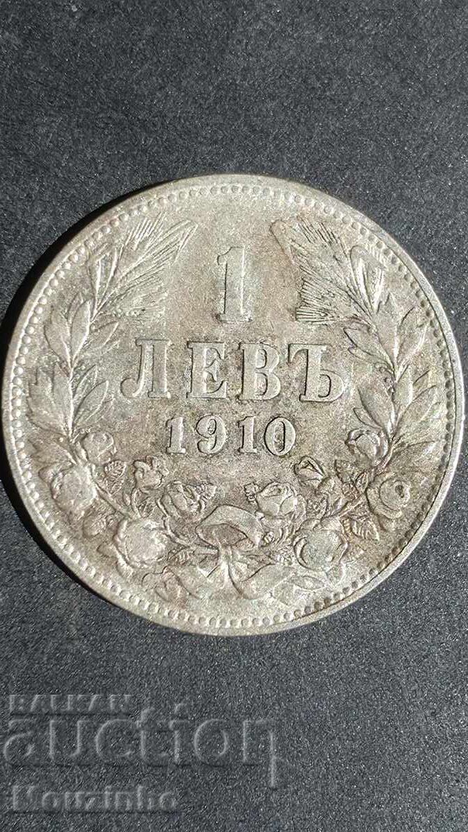 1 leu 1910 Regatul Bulgariei 1