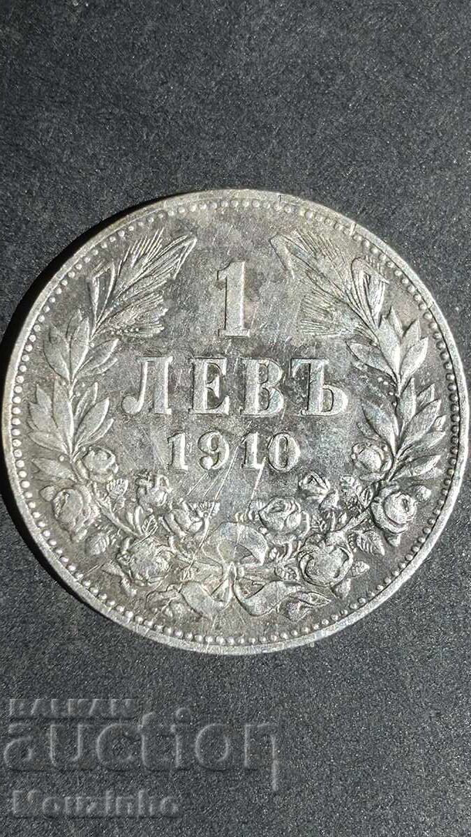1 leu 1910 Regatul Bulgariei 3