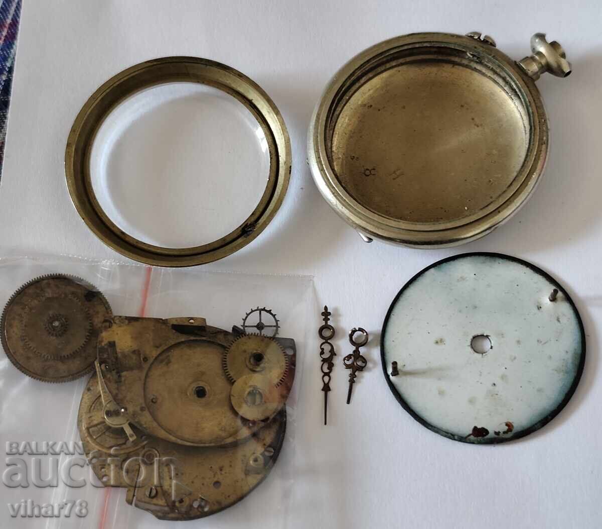 Cadran, carcasă, arătătoare și piese pentru ceas ROSKOPF - 6