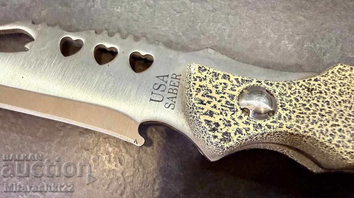 OLD HUNTING KNIFE BLADE 16CM USA SABER with price € 0.01 | 0.02 BGN