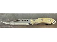 VECHI CUȚIT DE VÂNĂTOARE LAMĂ 16CM USA SABER