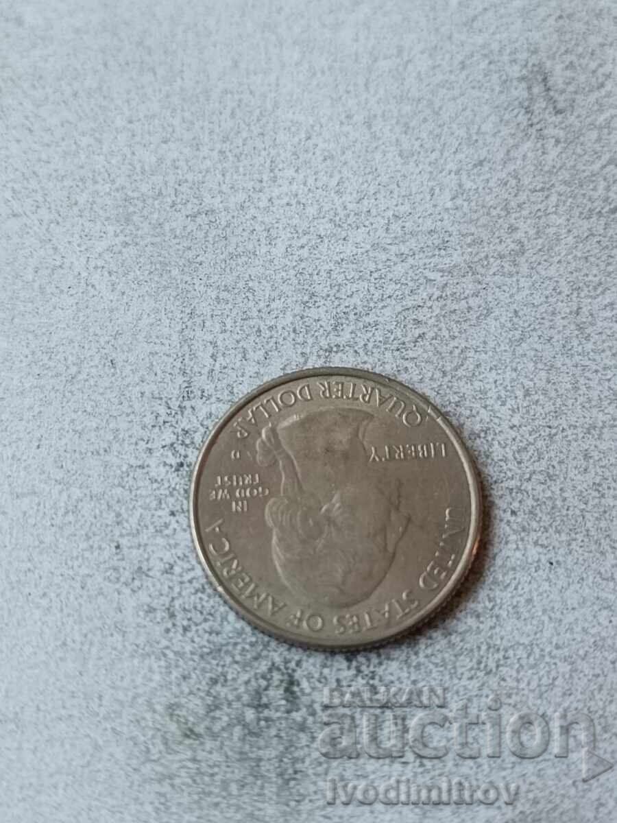 SUA 25 cenți 2014 D Parcul Național Shenandoah, Virginia cu preț € 0.96 | 1.88 BGN