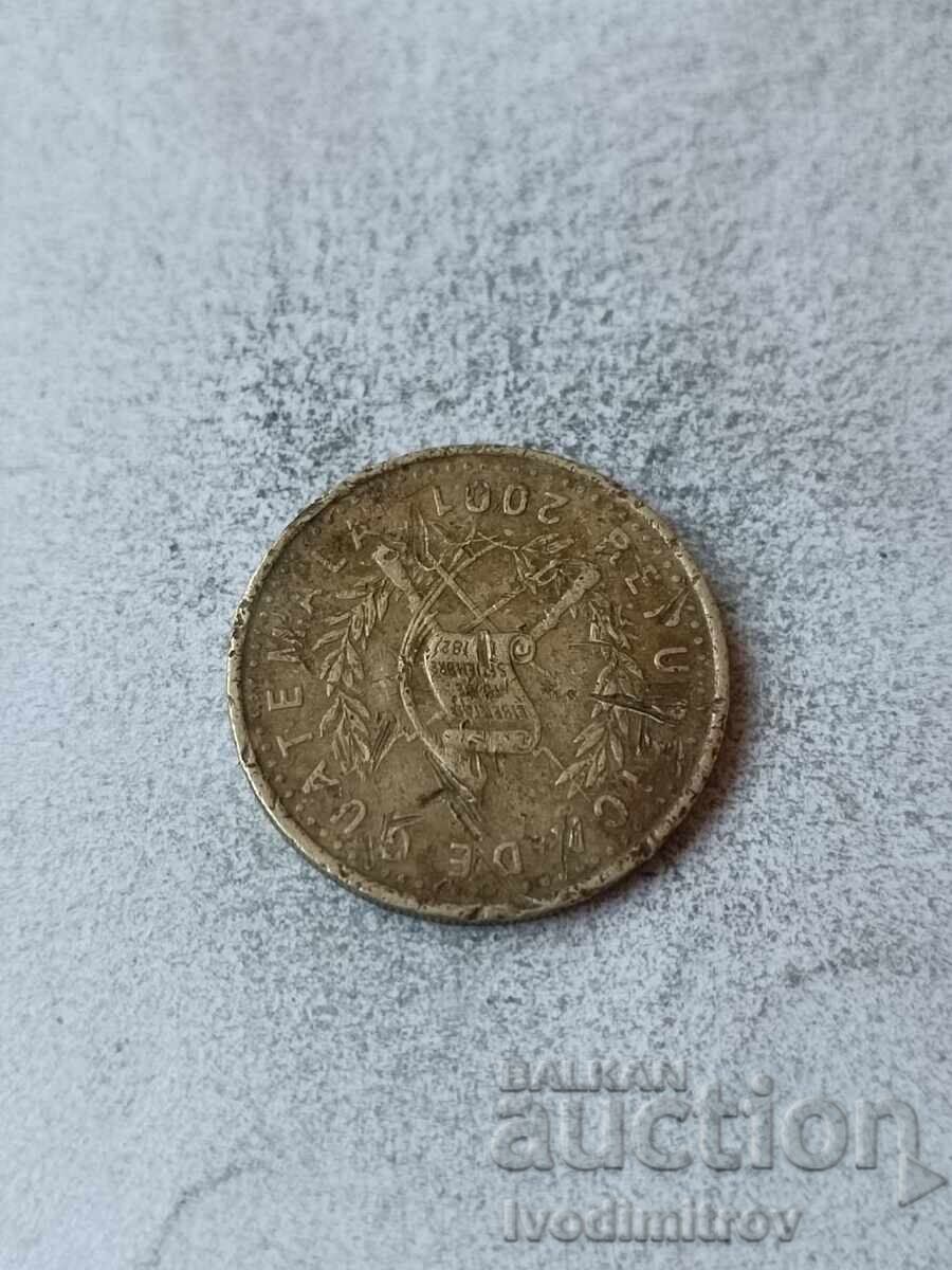 Гватемала 50 центавос 2001 с цена € 0.86 | 1.68 лв.