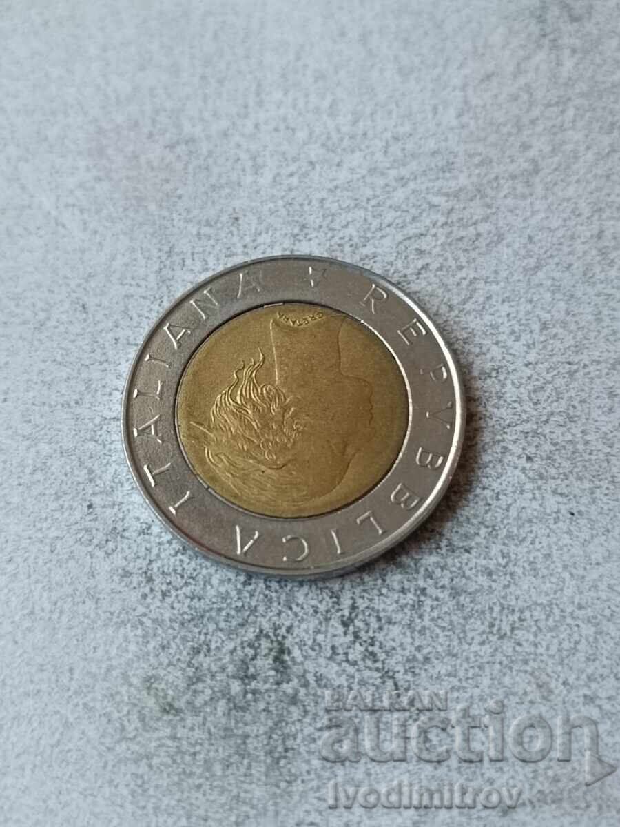 Italia 500 lire 1997 cu preț € 1.46 | 2.86 BGN
