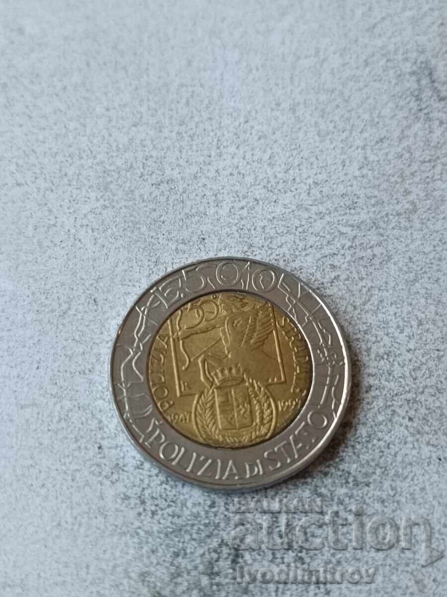 Italia 500 lire 1997
