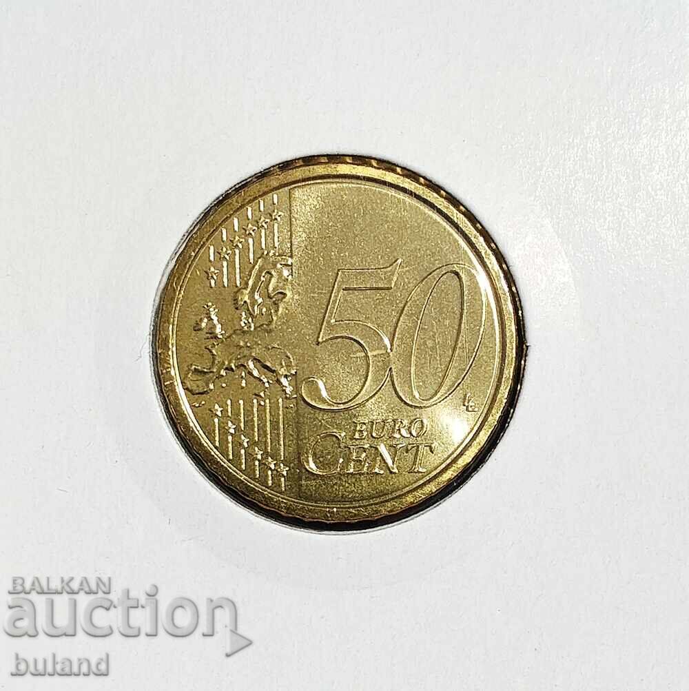 Vatican UNC Monedă Euro 50 Cenți 2015 Vatican Monedă Euro cu preț € 5.00 | 9.78 BGN