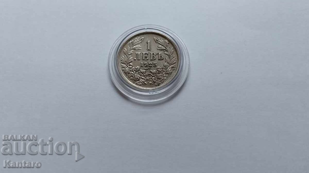 Monedă - BULGARIA - 1 lev - 1925 - cu linie cu preț € 15.00 | 29.34 BGN