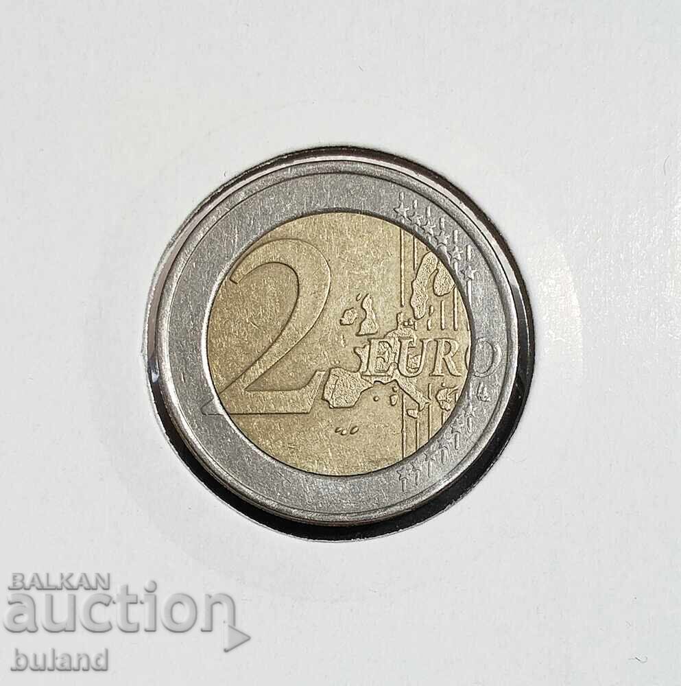 Licitație Grecia Monedă Euro 2 Euro 2002 cu litera S Euro Grecia Monedă
