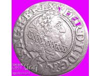 Austria 3 Kreuzer 1620 Ferdinand II Breslau 21mm Silver