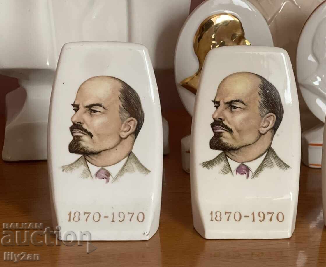 Plachete de masă din porțelan „Lenin – 100 de ani”