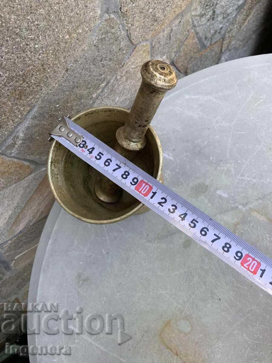 Licitație MOJAR MARE MASIV DIN BRONZ CU O GREUTATE DE 1600 GR Licitație MOJAR MARE MASIV DIN BRONZ CU O GREUTATE DE 1600 GR