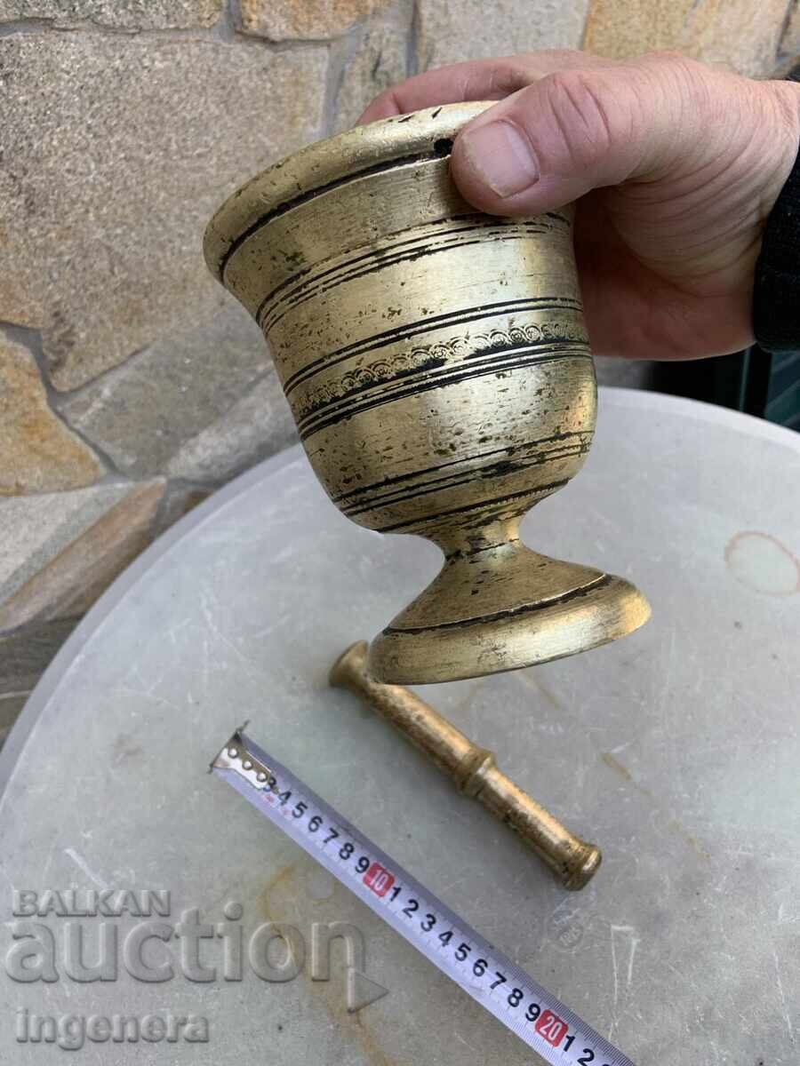 Livrarea MOJAR MARE MASIV DIN BRONZ CU O GREUTATE DE 1600 GR Livrarea MOJAR MARE MASIV DIN BRONZ CU O GREUTATE DE 1600 GR