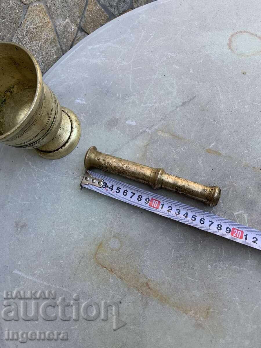 MOJAR MARE MASIV DIN BRONZ CU O GREUTATE DE 1600 GR - 6 MOJAR MARE MASIV DIN BRONZ CU O GREUTATE DE 1600 GR - 6
