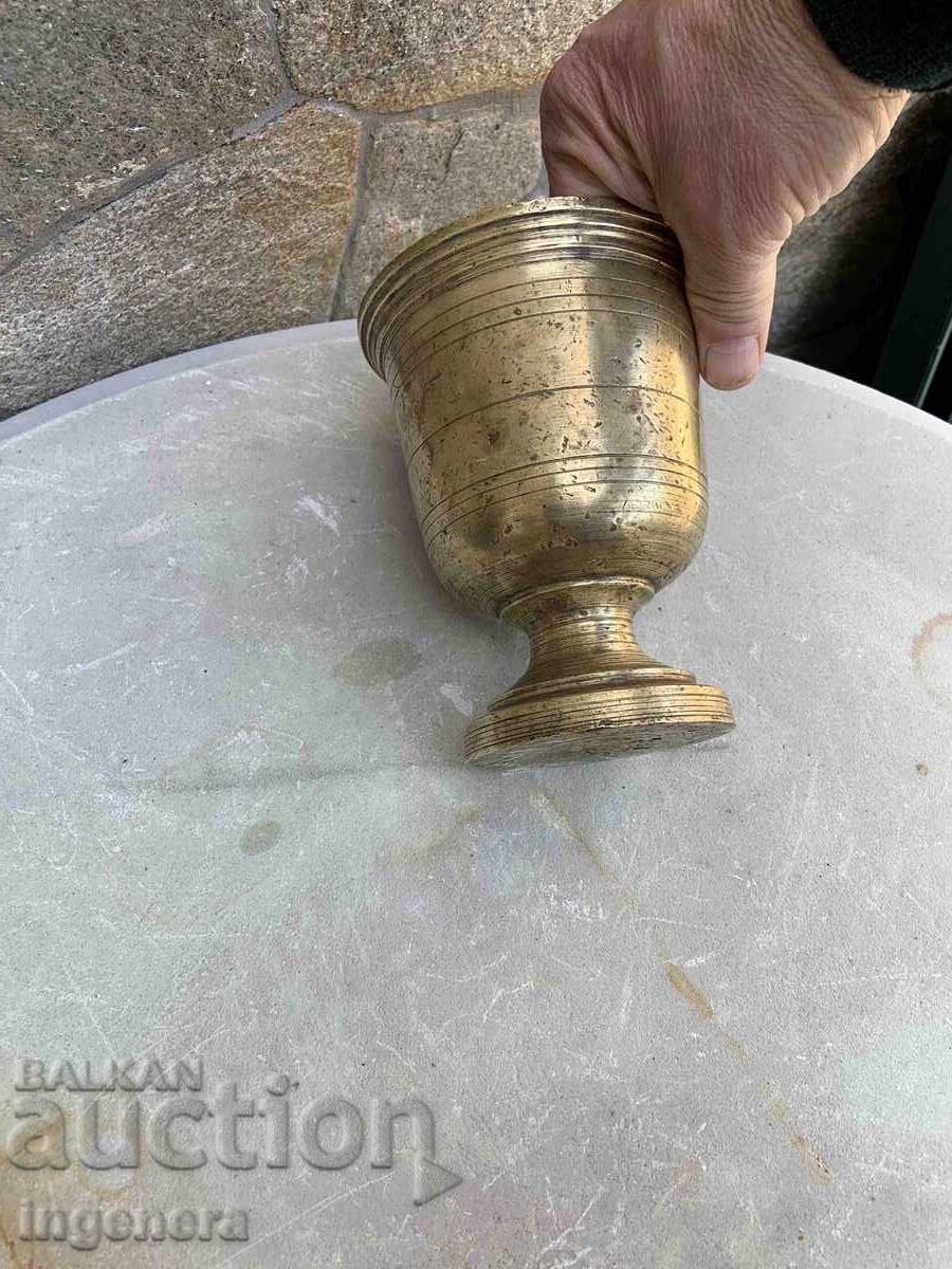 MOJAR MARE MASIV DIN BRONZ CU O GREUTATE DE 2730 GR - 5