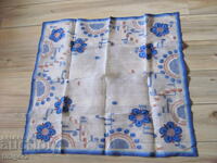 Beautiful square tablecloth, hand-embroidered, 85x85cm