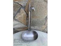 ANTIQUE STAINLESS STEEL LADLE