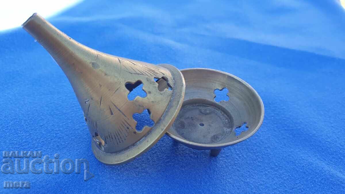 Bronze incense burner - 5