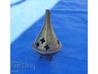 Vas din bronz pentru tămâie/arome