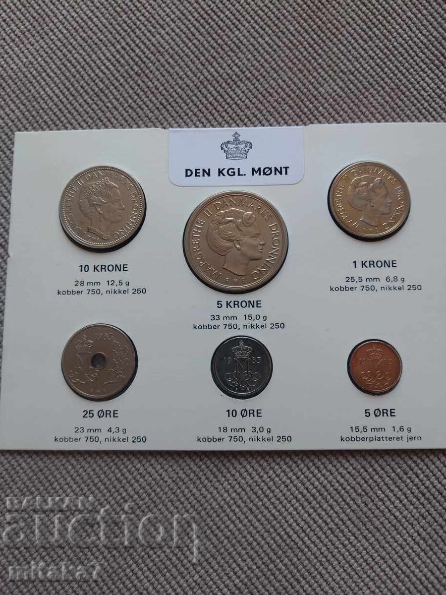 Set de monede 1983, Danemarca cu preț € 14.00 | 27.38 BGN Set de monede 1983, Danemarca cu preț € 14.00 | 27.38 BGN