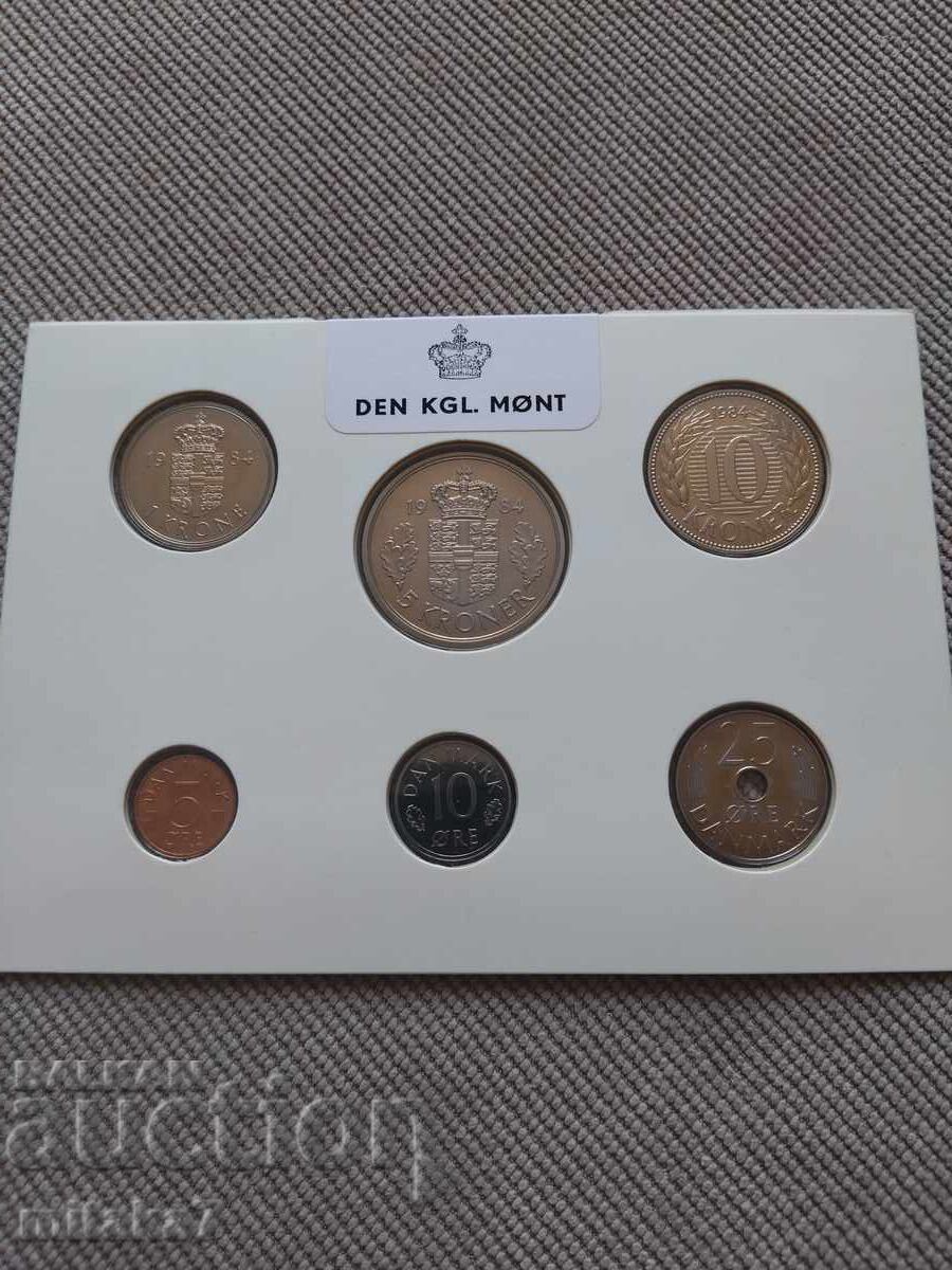 Σετ νομισμάτων 1984, Δανία