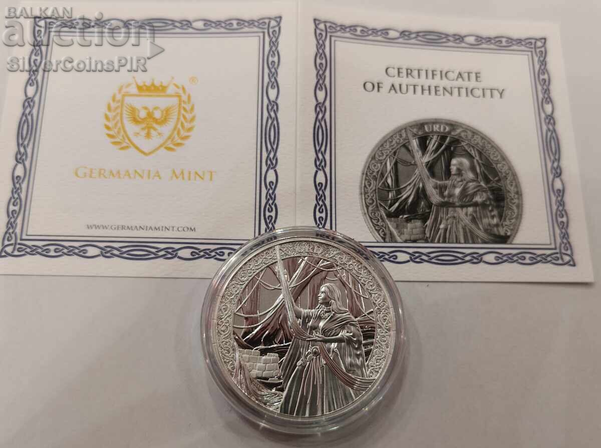 Ασημένιο νόμισμα 1 oz Uri The Three Norns 2026 Germania Mint