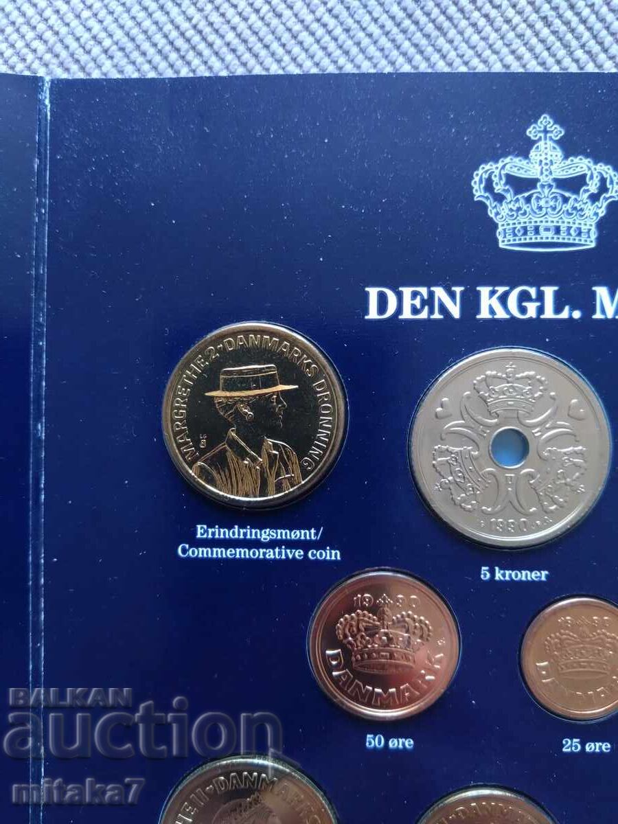 Licitație Set monede anul 1990, Danemarca