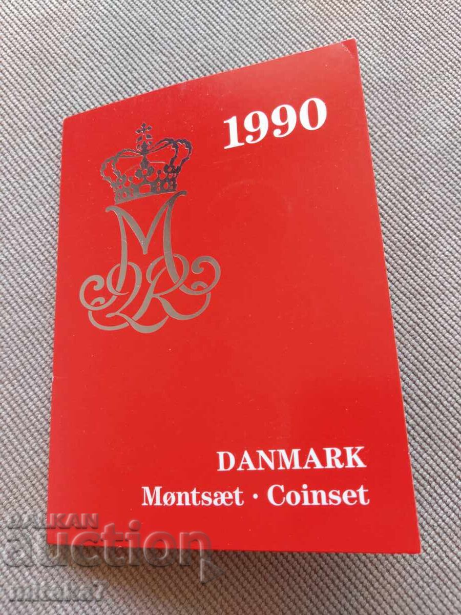 Set monede anul 1990, Danemarca