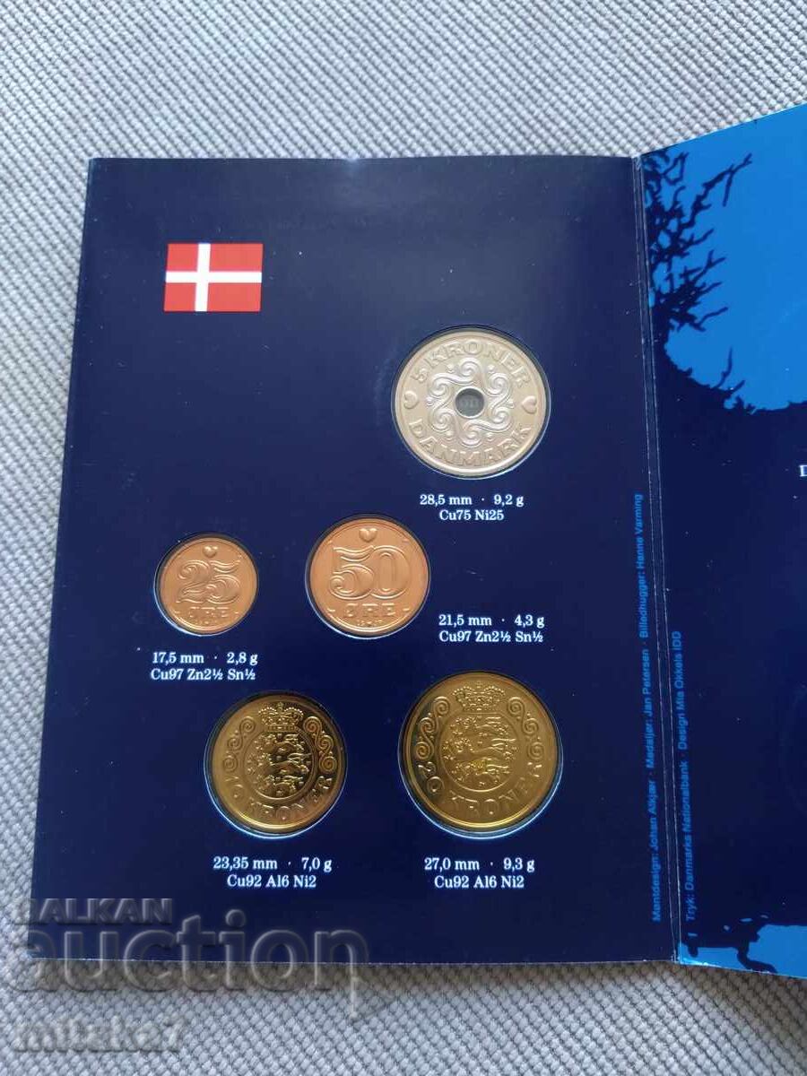 Auction  Coin set 1991, Denmark