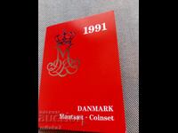 Coin set 1991, Denmark