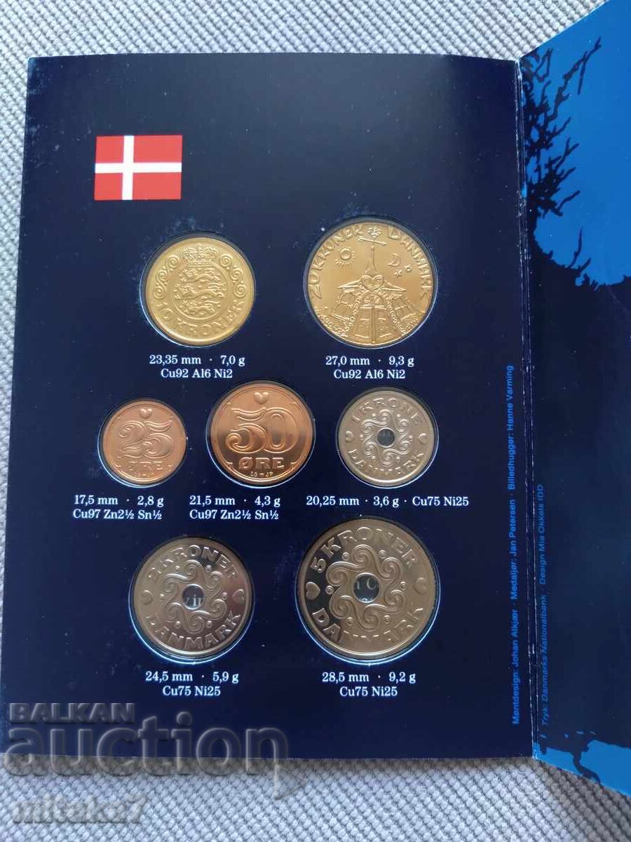 Livrarea Set monede 1992, Danemarca