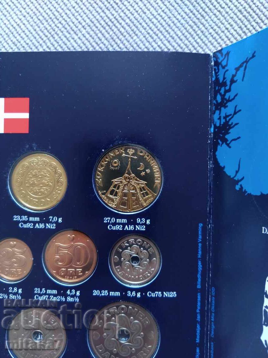 Set monede 1992, Danemarca - 5