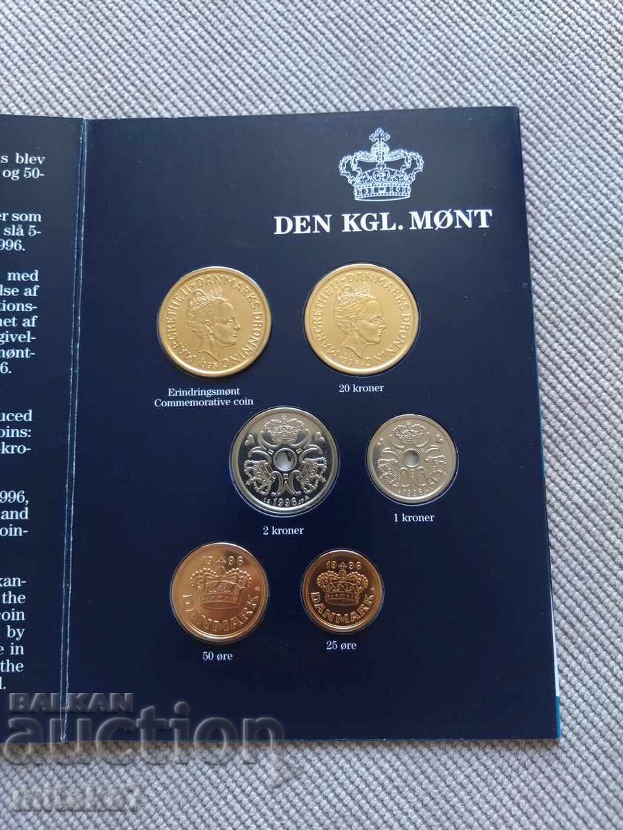Set monede 1996, Danemarca cu preț € 17.00 | 33.25 BGN