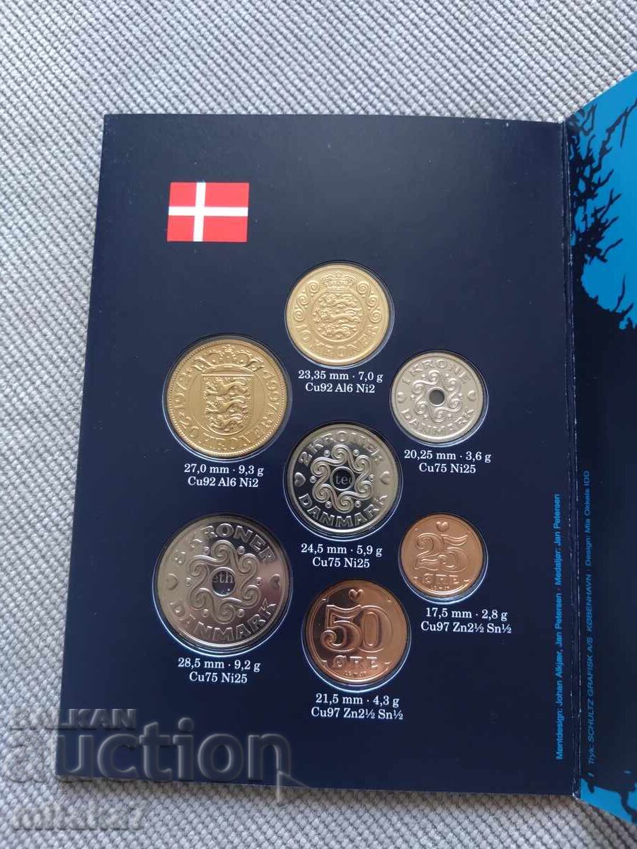 Livrarea Set de monede 1997, Danemarca