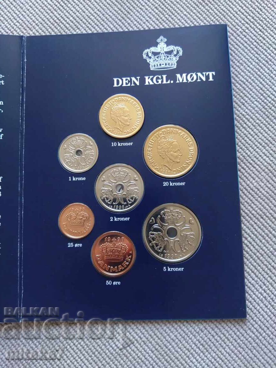 Σετ νομισμάτων 1998, Δανία με τιμή € 17.00 | 33.25 BGN