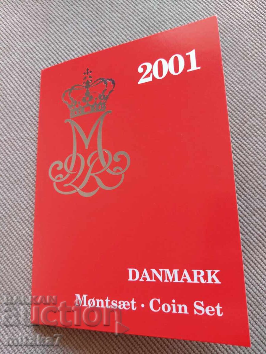 Σετ νομισμάτων 2001, Δανία