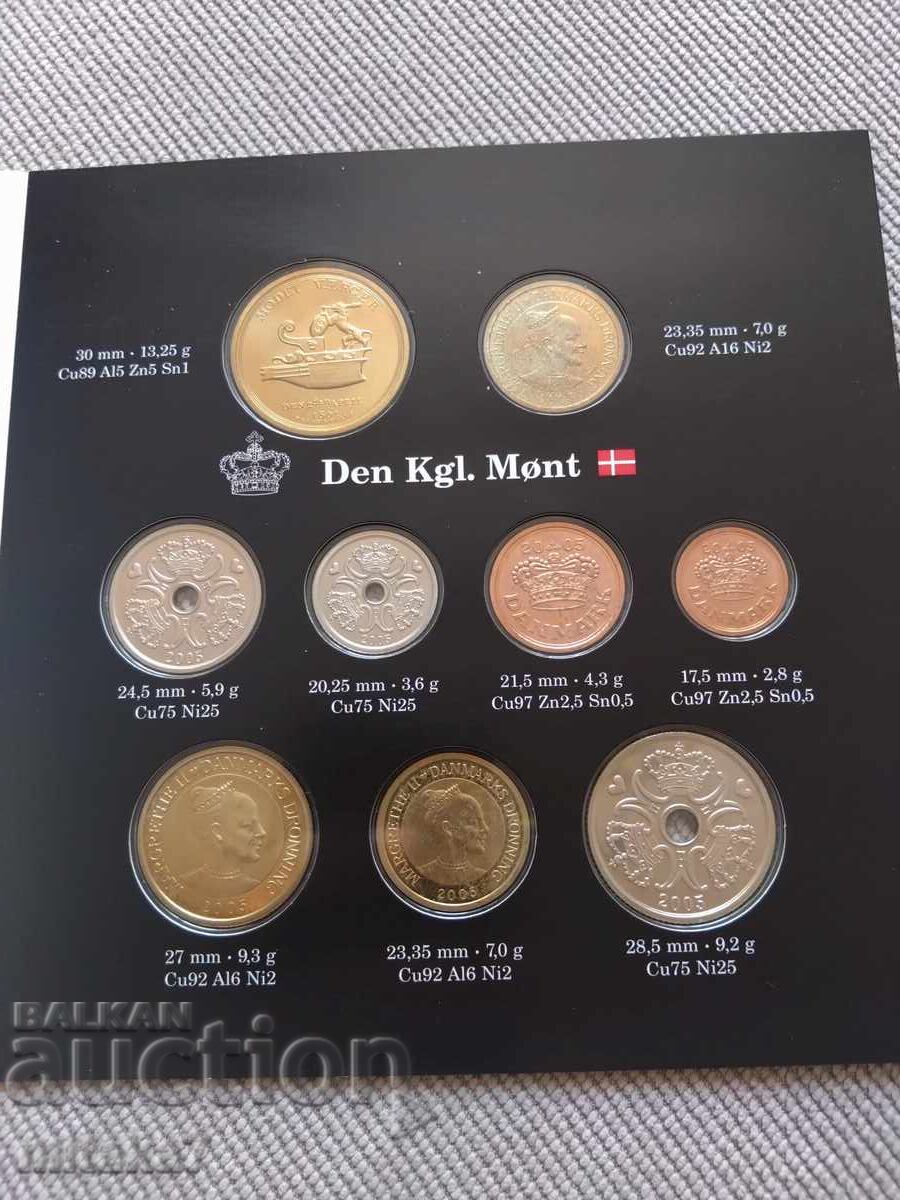 Set monede 2005, Danemarca - 5