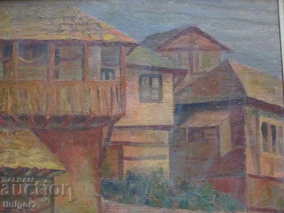 Pictură în ulei, placaj, semnătură - Todor Stoychev, 57x47cm cu preț € 185.00 | 361.83 BGN Pictură în ulei, placaj, semnătură - Todor Stoychev, 57x47cm cu preț € 185.00 | 361.83 BGN