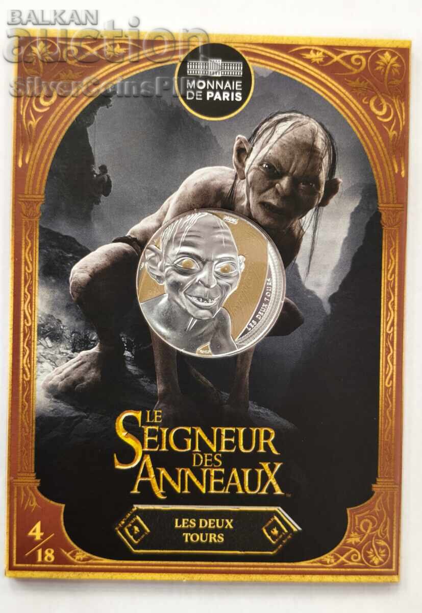 Licitație Argint 10 Euro Smeagol 2026 Stăpânul Inelelor Franța