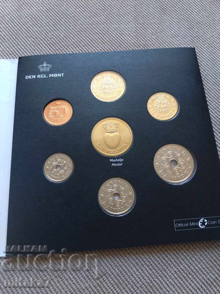 Set monede 2016, Danemarca cu preț € 17.00 | 33.25 BGN
