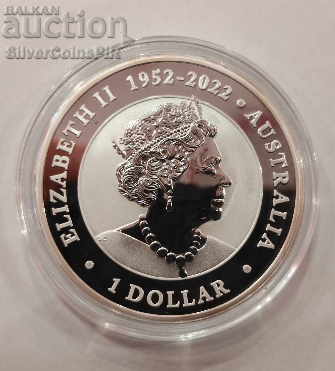 Livrarea Argint 1 oz Emu 2023 Australia