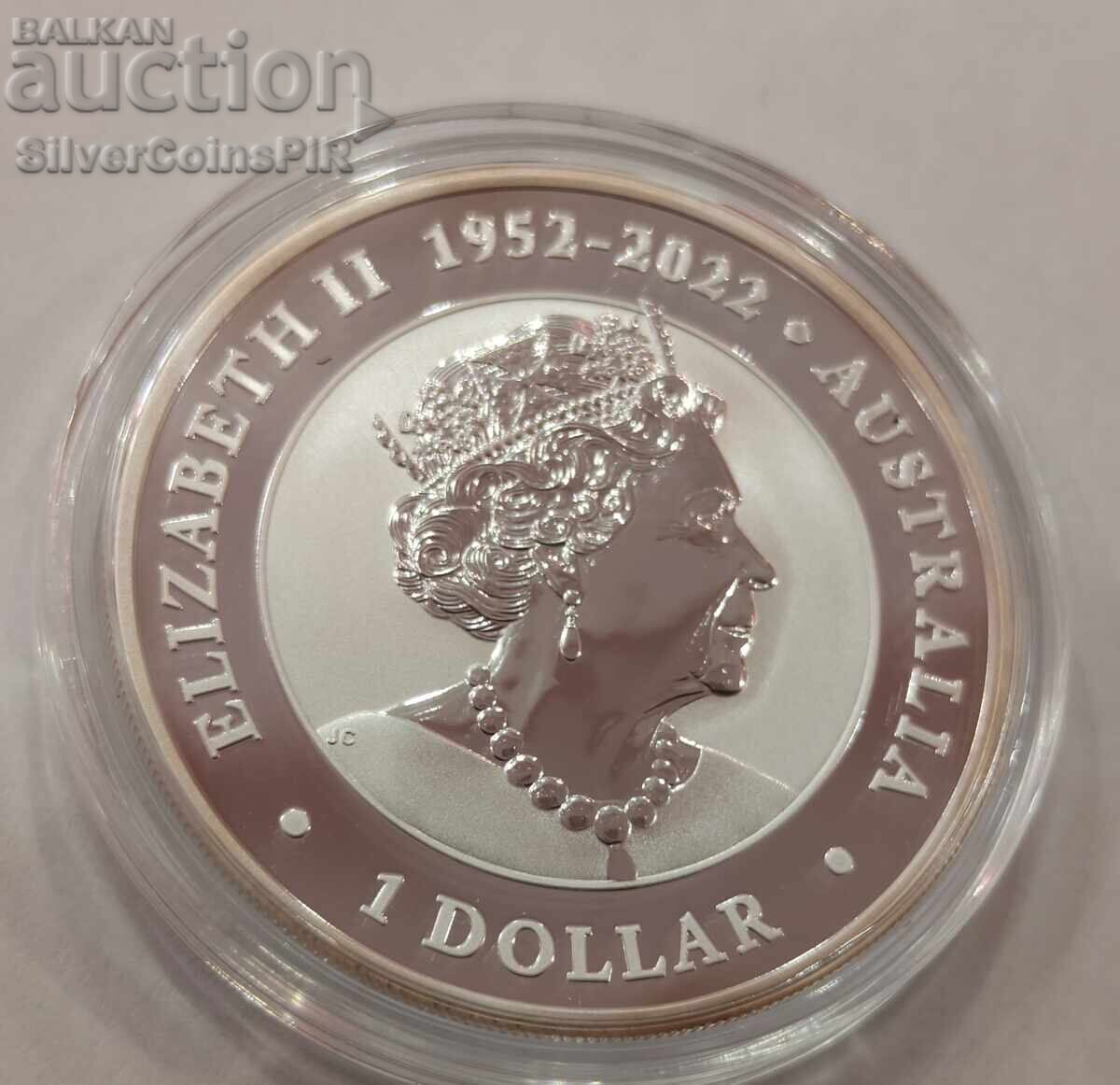 Argint 1 oz Emu 2023 Australia - 5