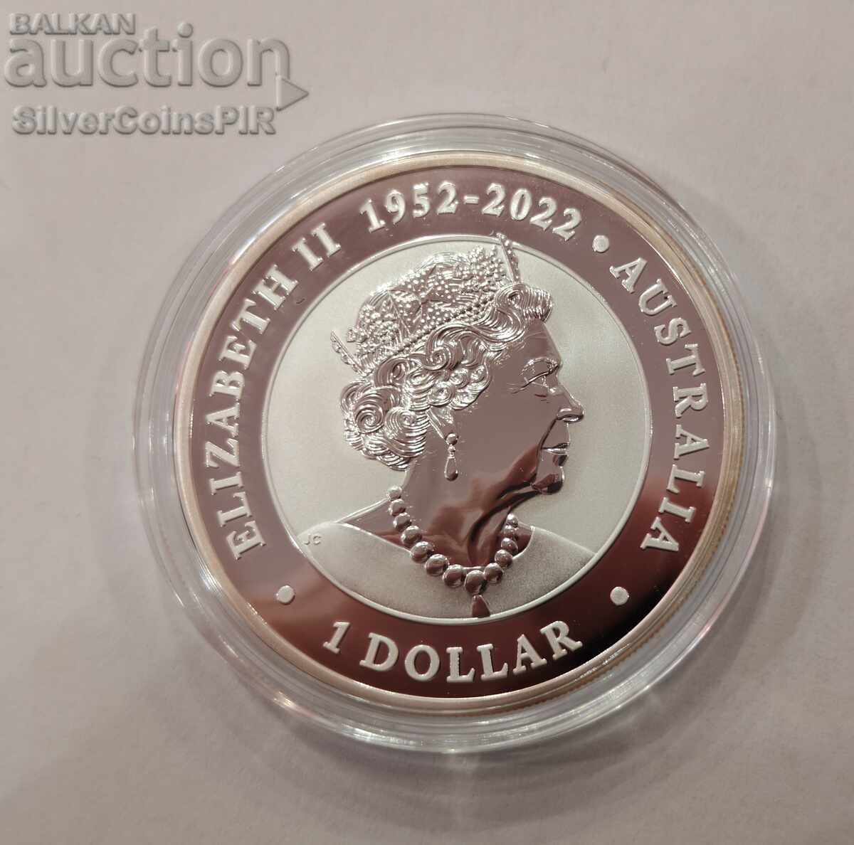 Argint 1 oz Emu 2023 Australia - 6
