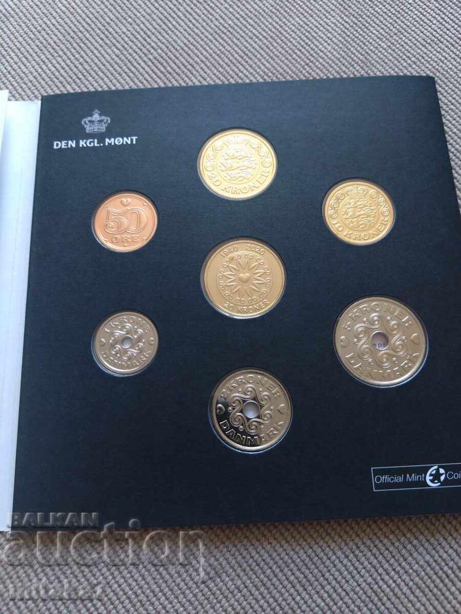 Licitație Set de monede 2020, Danemarca Licitație Set de monede 2020, Danemarca