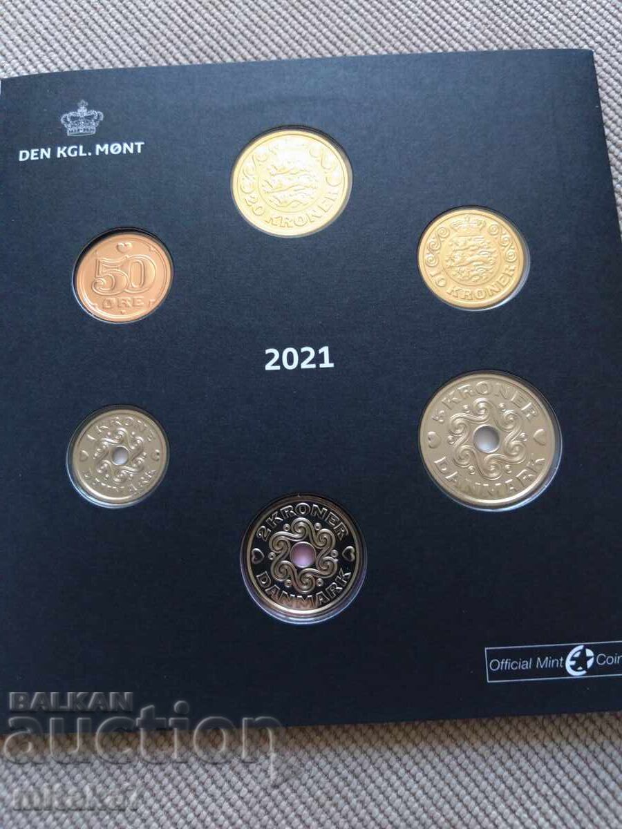 Δημοπρασία Σετ νομισμάτων 2021, Δανία
