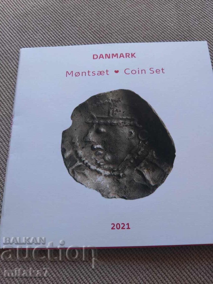 Σετ νομισμάτων 2021, Δανία