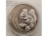 Ασημένιο 10 Δηνάρια 1992 Ανδόρα Απειλούμενα Ζώα